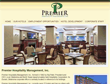 Tablet Screenshot of premierhotels.us